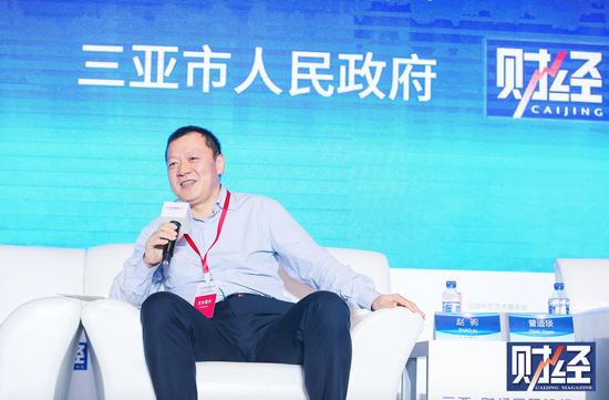赵驹：希望在海南自贸区建设中提供更多的金融服务
