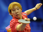 朱雨玲：不是自己比得不好 大赛经验还是欠缺