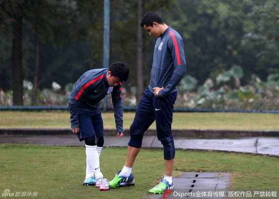 申花备战足协杯决赛