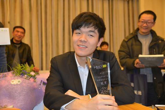 柯洁赛后接受采访