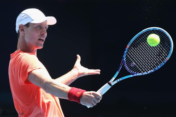 Tomas Berdych three disc swept the Indian teenager easily qualify for the Australian Open second round