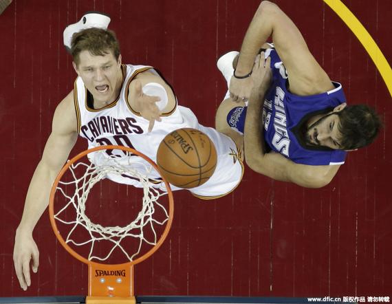 Exposure mozgov will leave the Cavaliers last season, he was a champion, puzzles