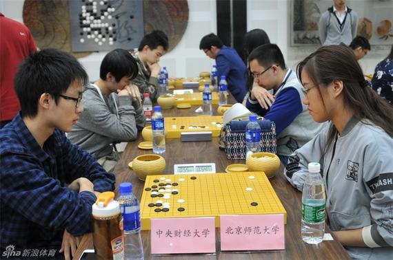  北京市大学生围棋联赛(资料图)