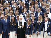 普京接见将赴里约参赛运动员 称捍卫俄体育荣誉