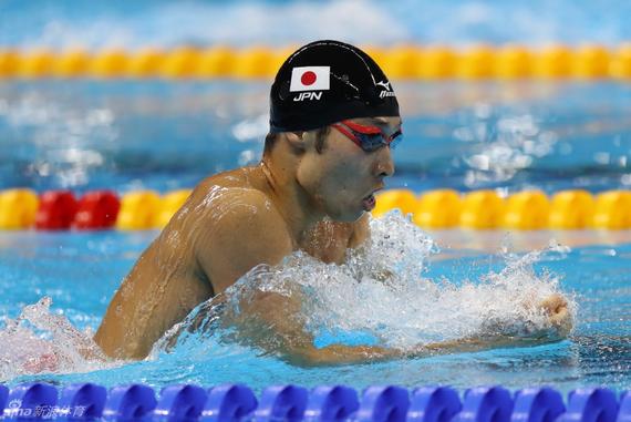 萩野公介400米混合泳强势夺冠