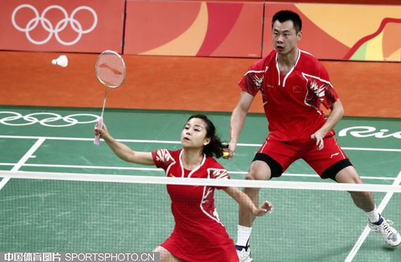 国羽喜忧参半:混双无缘决赛 男女双打晋级四强
