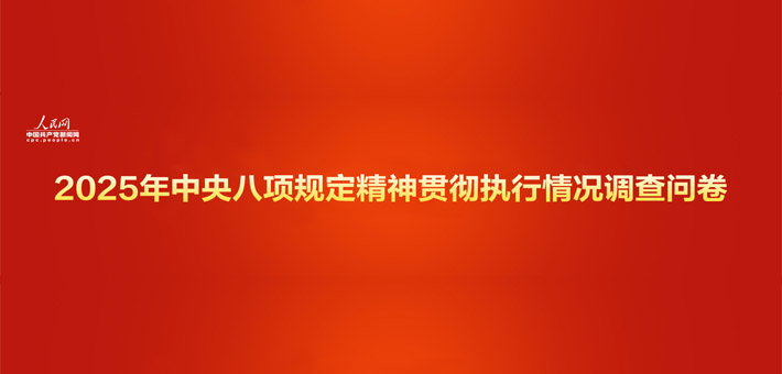 2025年中央八项规定精神贯彻执行情况调查问卷