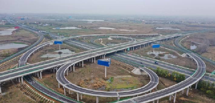北沿江高速公路滁州至天长段正式通车