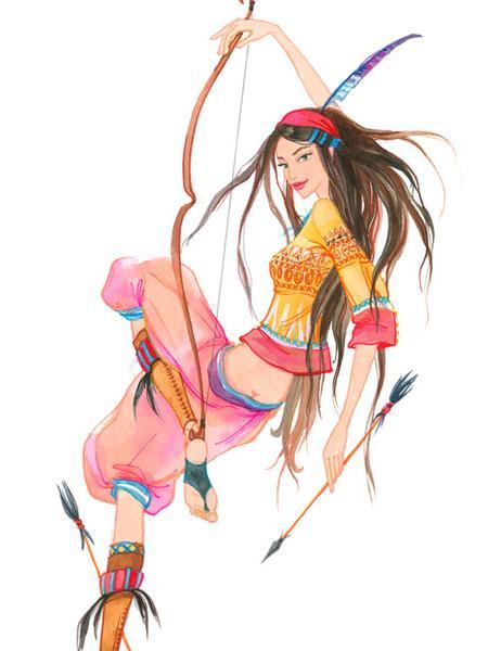 射手座是两幅面孔的小丫头片子