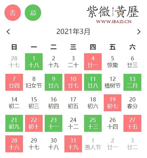 3月买车吉日