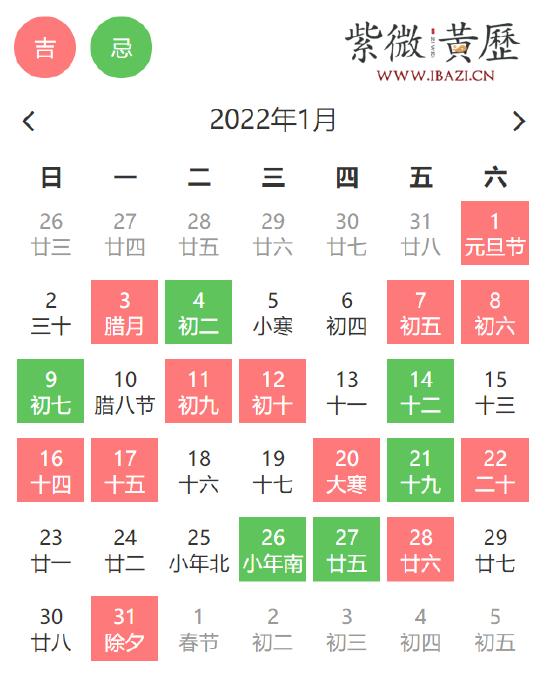 1月买衣服吉日