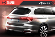 菲亚特Tipo SW旅行车预告图