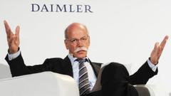 戴姆勒在股东大会上同意将与吉利探讨可能性合作