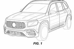 梅赛德斯-AMG GLB 45专利图曝光 四出式排气尾管设计