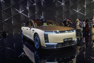 2025粤港澳大湾区车展：尊界S800静态展示