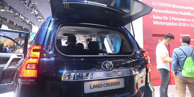 法兰克福车展 丰田新款普拉多首发