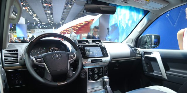 法兰克福车展 丰田新款普拉多首发