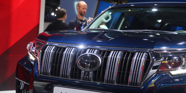 法兰克福车展 丰田新款普拉多首发