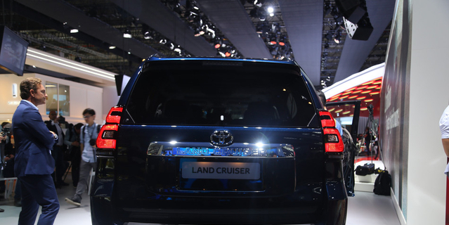 法兰克福车展 丰田新款普拉多首发