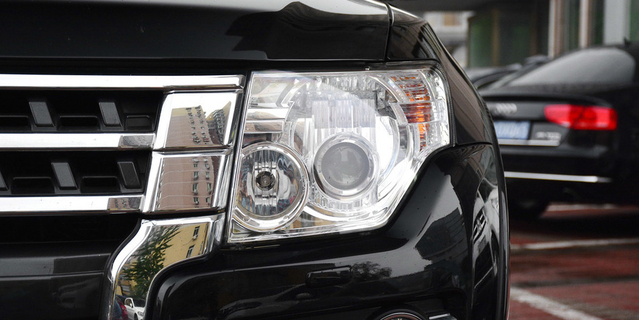 实拍|新款帕杰罗 号称日系三大越野车之一