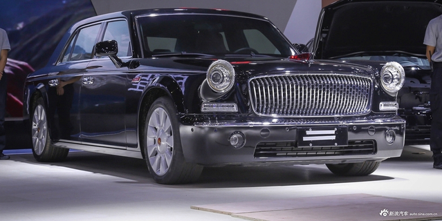 成都车展高清实拍红旗L5 只能在车展遇见你