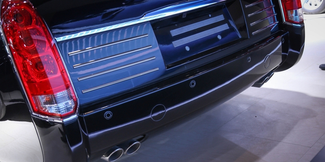 成都车展高清实拍红旗L5 只能在车展遇见你