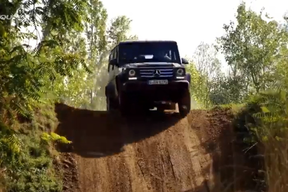 梅赛德斯-奔驰G500 越野测试