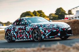 丰田Supra最新谍照亮相