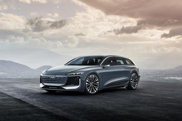 最美电动旅行车 奥迪A6 Avant e-tron概念车发布