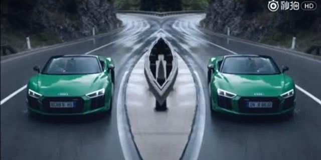 奥迪R8宣传片，奥迪不单是灯厂，还是个影视制作厂啊。