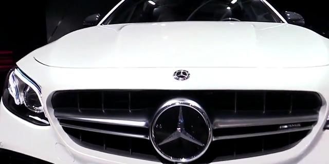 2018款奔驰AMG E63白色旅行车 外观内饰
