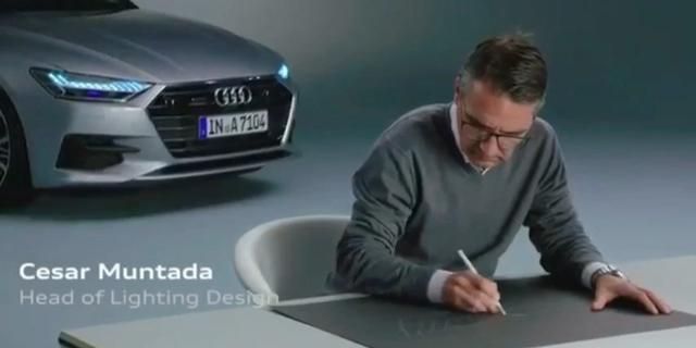 奥迪汽车设计师讲述新款2017A7设计理念