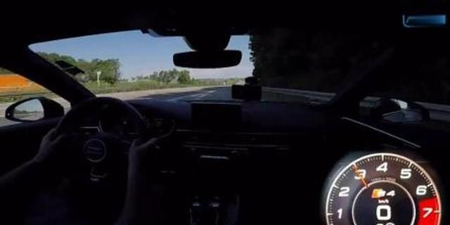 奥迪S4极速能跑多少? 开上高速你就知道了。
