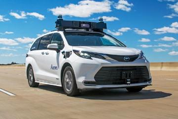 Aurora和丰田合作 开始在美国测试自动驾驶赛那出租车
