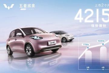 上市2月累计销量42154台 五菱缤果会成为神车接班人吗