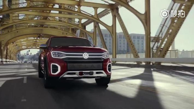 全新大众Atlas皮卡及大众Atlas概念SUV官方宣传片