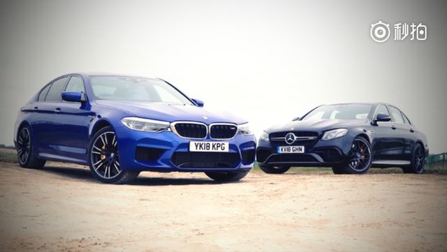 BMW M5 vs AMG E63 S