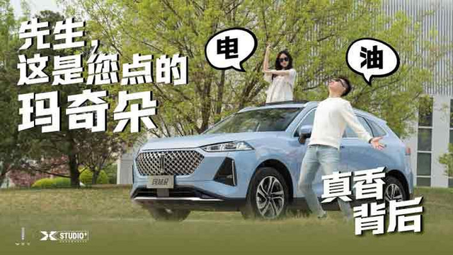 玛奇朵是可以驾驶的，并首搭WEY智能混动DHT技术