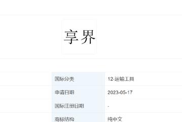  Huawei transfers the Xiangjie trademark to BAIC BJEV
