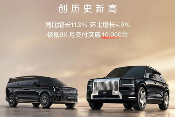 极氪12月交付30267台 同比增长11.3%