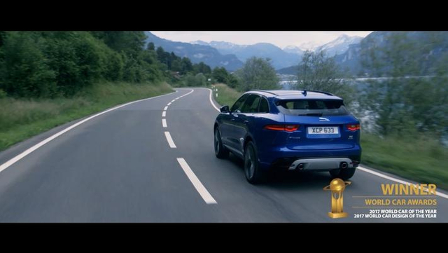 捷豹跑车型SUV | F-PACE荣膺2017世界汽车大奖两项大奖