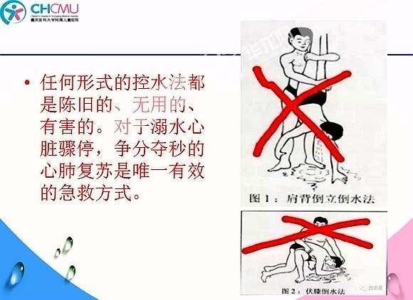 心肺复苏是唯一有效的溺水急救方式。 儿童医院供图华龙网发