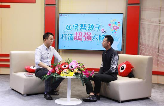 新浪育儿采访庄海燕现场