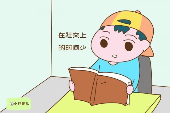 学习好的孩子,花在社交上的时间少
