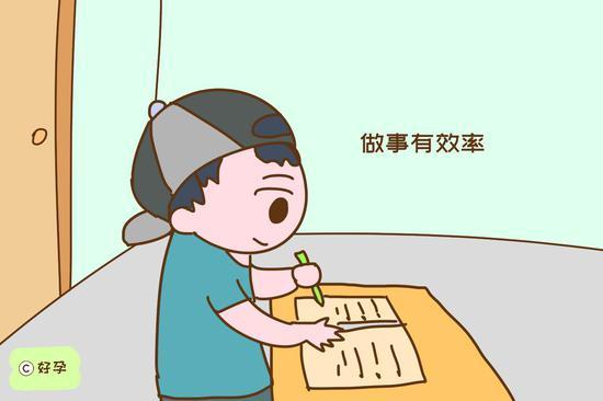 放学后6点写完作业的孩子,做事有效率,白天听课状态好,学习成绩也不差