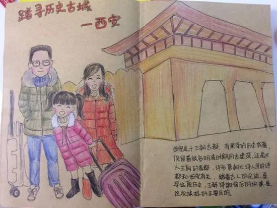 周燕绘画作品 本文图片均来自“成都儿童团”微信公众号