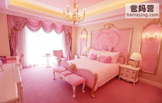 酒店里自然也是各种Hello Kitty元素,难道不值得去体验一把么?