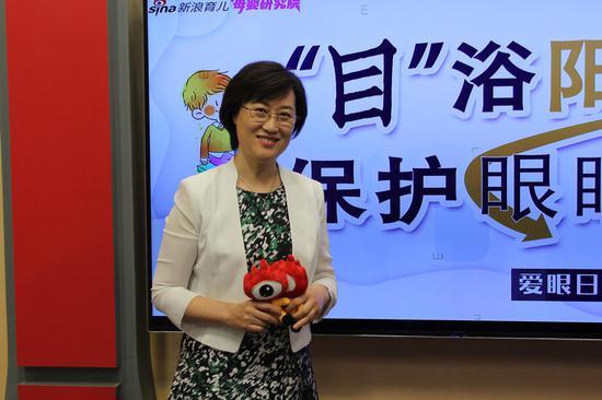 北京大学第一医院小儿眼科主任、主任医师李晓清