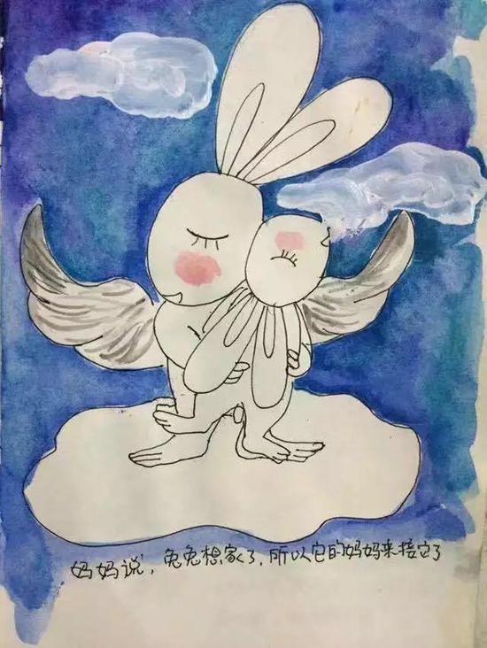 周燕绘画作品 本文图片均来自“成都儿童团”微信公众号
