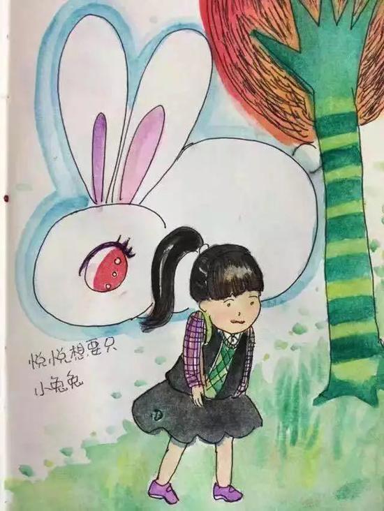 周燕绘画作品 本文图片均来自“成都儿童团”微信公众号